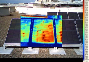 Termograferet Solcellpanel